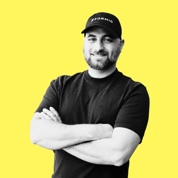 Saman Farid, CEO of Formic - Warehouse Automation Expert